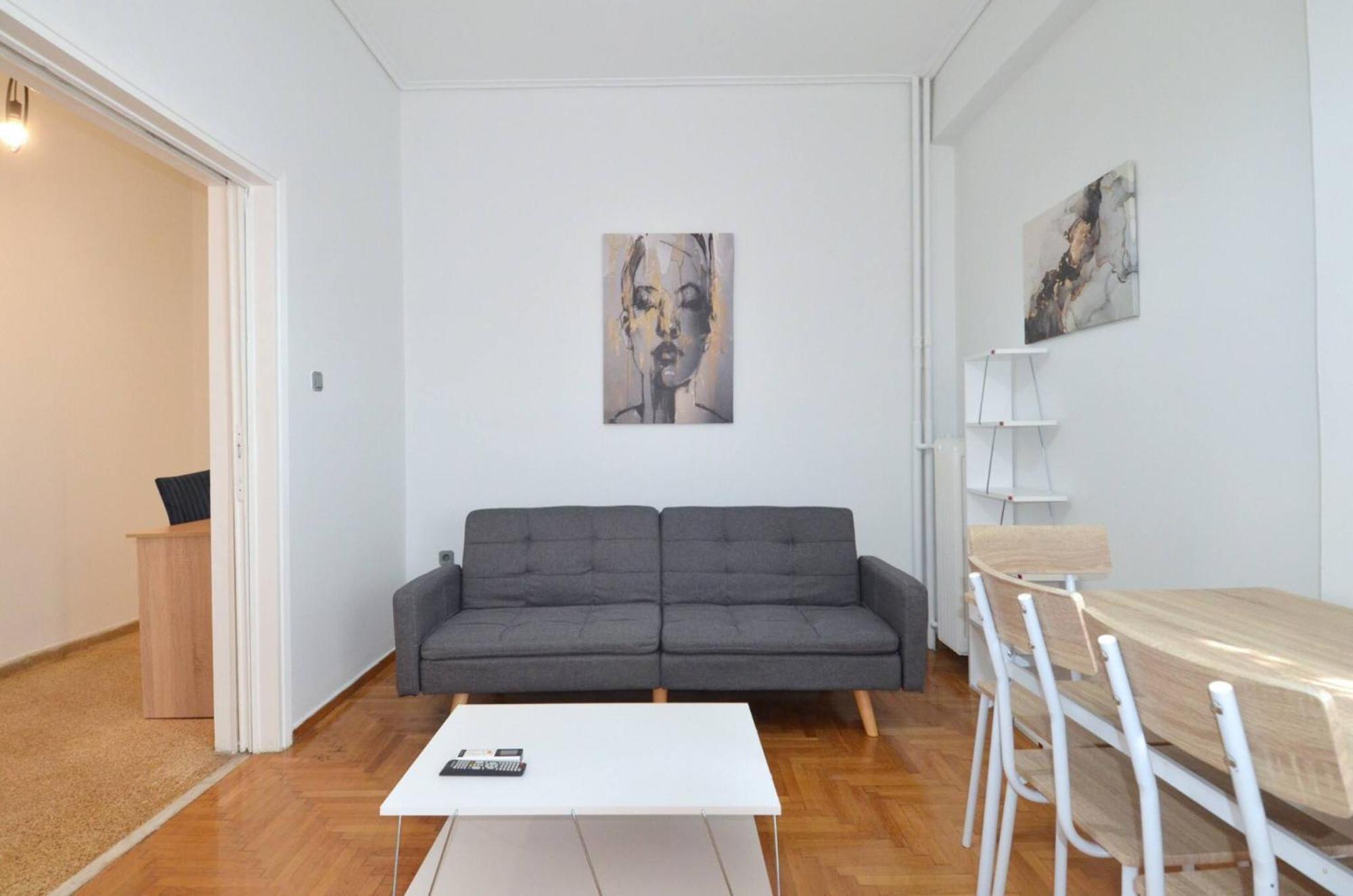 A Cozy Minimal Apartment At Koukaki, Dimitrako... Athens Exterior photo