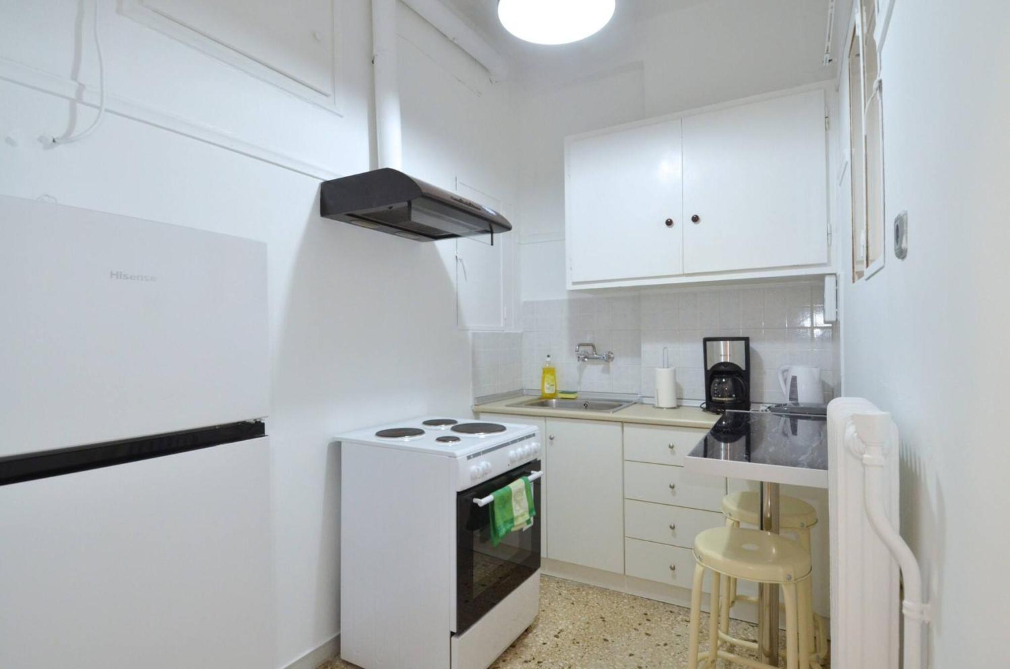 A Cozy Minimal Apartment At Koukaki, Dimitrako... Athens Exterior photo